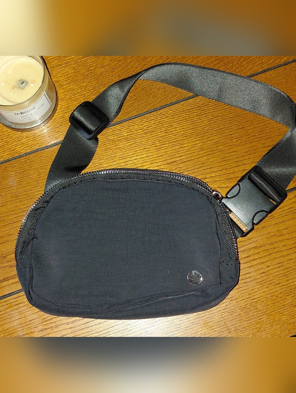 Unisex Black Crossbody Belt Bag (Fanny Pack) Waist Pouch